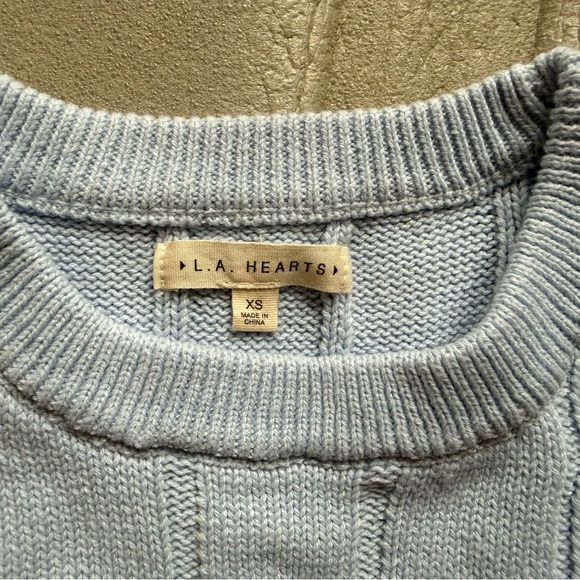 Set of 2 women’s sweater vests blue and brown sizes XS and S - Picture 4 of 9